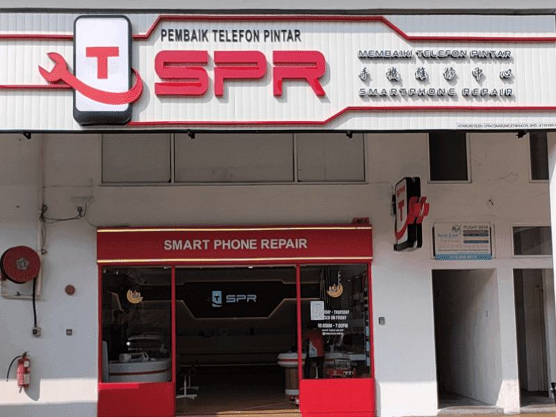 SmartPhone Repair · SPR Rawang Anggun City shopfront