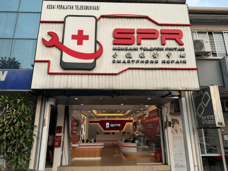 SmartPhone Repair · SPR Setapak shopfront